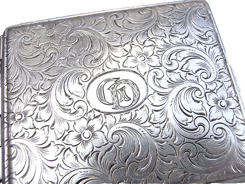 Portasigarette argento 800 - in,