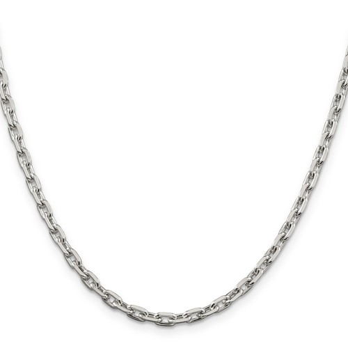 Collana con catena argento - collana,