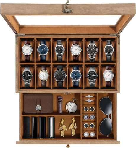 Scatola porta orologi 12 - porta,