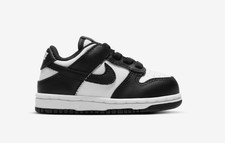 Nike Dunk Low (TDE) bambino/bambino colore bianco/bianco/nero taglia 9c