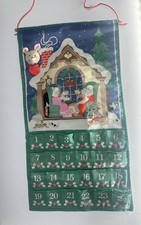 Calendario Avvento Vintage Avon Conto alla Rovescia per Natale CON Topo Originale 1987