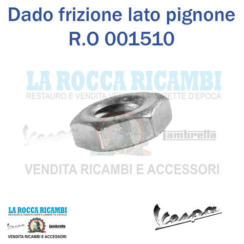 Dado per frizione lato pignone - frizione,