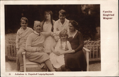 Famiglia sigfried wagner - sigfried,