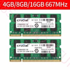 8GB 2 x 4GB 2GB PC2-5300S DDR2