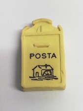 Gommina mulino bianco Cassetta Posta Postale Gialla gomme Vintage gadget 