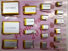 Batterie LiPo 3.7 V varie mAh ricaricabili vari device basso dreno cuffie gps