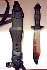 Coltello subaqueo F.lli Olivetto acciaio anni '70/'80