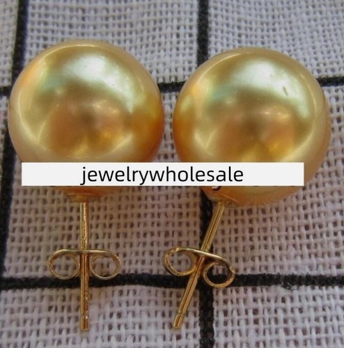 Orecchini aaaa 14mm giallo - orecchini,