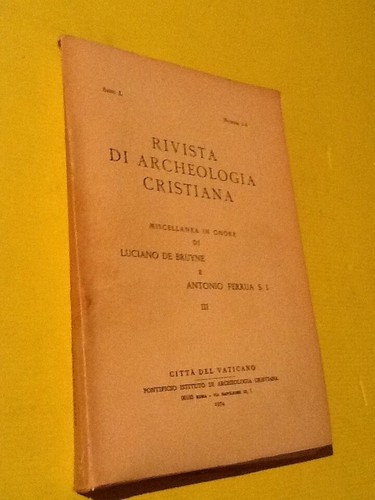 Rivista archeologia - rivista, di