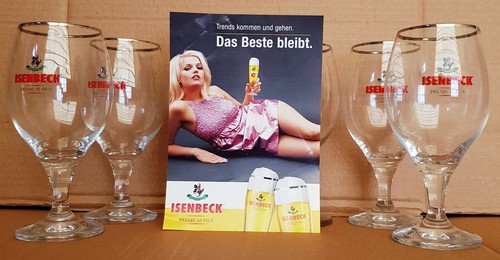 Set bicchieri birra - birra, isenbeck