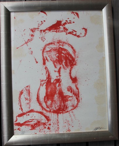 Arman lithographie signée - -,