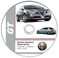 Alfa Romeo GT (MY 2004) manuale officina su cd