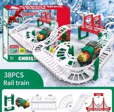 38 Pcs Trenino Natalizio,Treno
