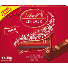 Lindt lindor sticks cioccolato - lindor,