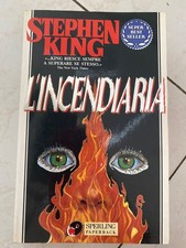 Stephen KING - L'INCENDIARIA Sperling Paperback (1° Ed 1994) Libro Horror