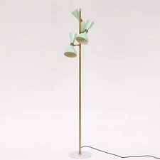 Lampada da terra in ottone