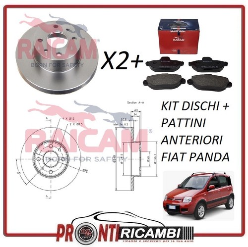 Dischi pasticche anteriori - dischi+pasticche,