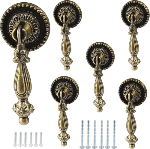 6pz tiranti goccia stile - 6pz,