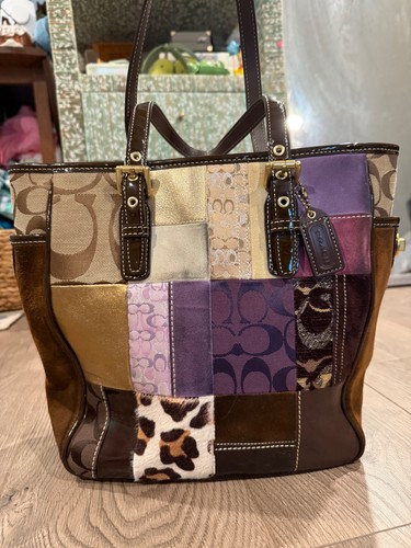 Borsa patchwork coach - borsa,