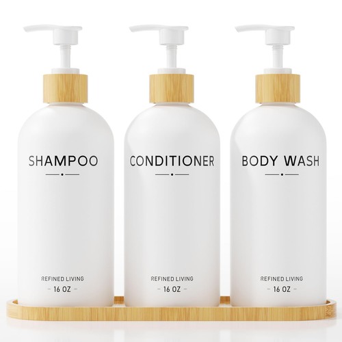 Set dispenser shampoo - dispenser,