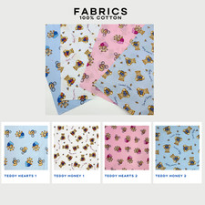 Tessuto al metro 100% Cotone Fantasia Bambino / Bambina – Morbido, Alta Qualità