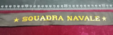 FASCIA REGIA MARINA NASTRINO CAPPELLO MARINARA PAPERINO SQUADRA NAVALE RARITÀ