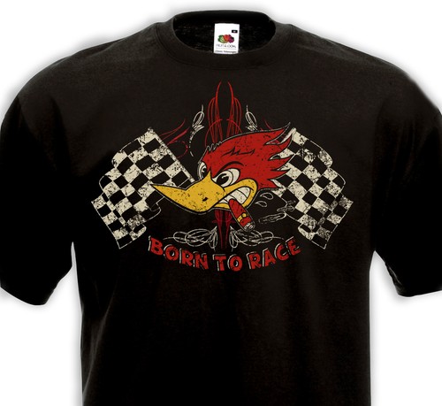 Shirt born race racer - born, hot