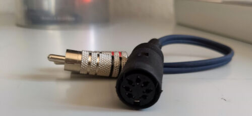 Cavo adattatore poli din rca - adattatore, din/rca