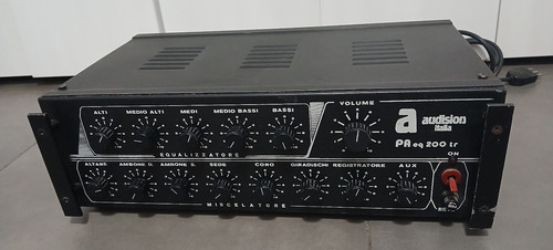 Amplificatore equalizzatore - amplificatore,