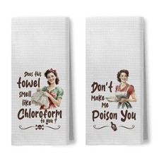 Funny Kitchen Towels Set of