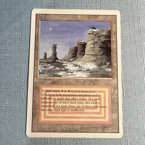 Mtg plateau revised edition - mtg,