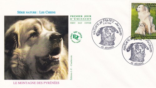 Francia 1999 fdc cani - i, yt