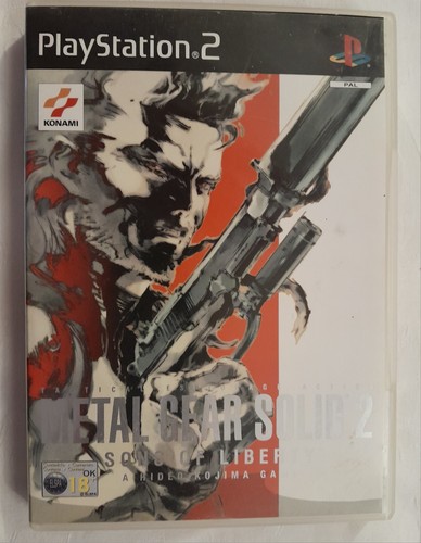 Ps2 metal gear solid sons - gear, of