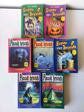 Lotto 7 libretti "Piccoli Brividi" "super Brividi" con adesivi (tranne uno)