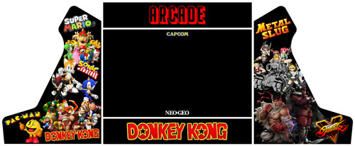 Grafica cabinato arcade - grafica,