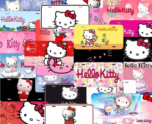 Targa auto hello kitty novità - auto,