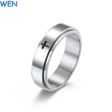 Simple rotatable cross Ring