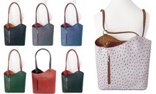 Zaino con stampa struzzo zaino