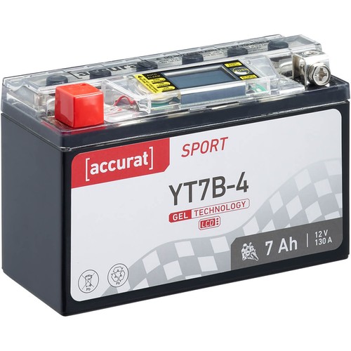 Batteria moto yt7b - moto, 12v