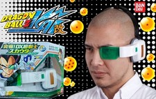 Dragon Ball Z / Kai Ultimate DX Super Warrior Scouter Verde Ver. Vintage e raro