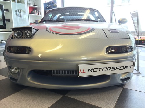 Supporto targa mx5 - mx5, laterale