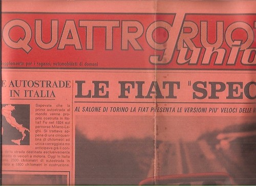 Quattroruote junior fiat 125 - junior,