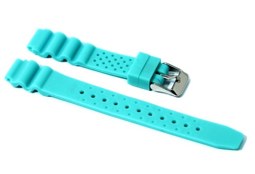 Cinturino pvc celeste per