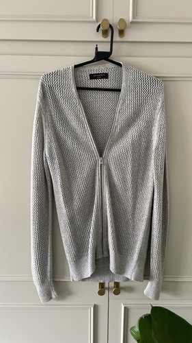 Maglione cardigan zip - , uomo