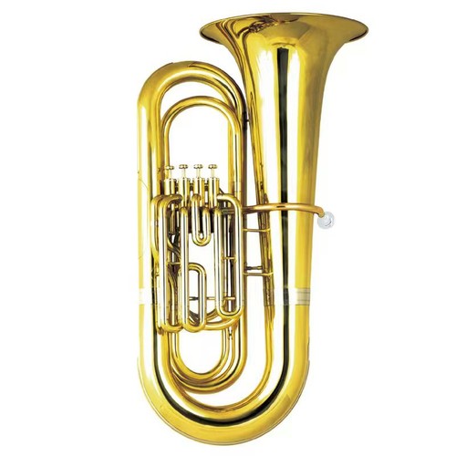 Nuovo ottone laccato tuba - bb, 4