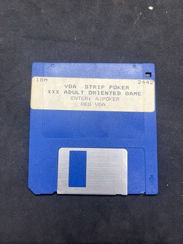 Raro disco floppy ibm vga - disco,