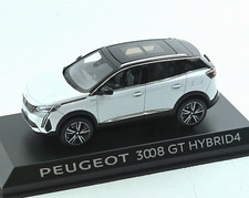 Peugeot 3008 GT Hybrid 4, 2020 bianco, 1:43 NOREV