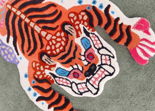 Tappeto tigre tibetano