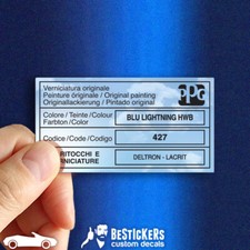 1 Adesivo etichetta Alfa