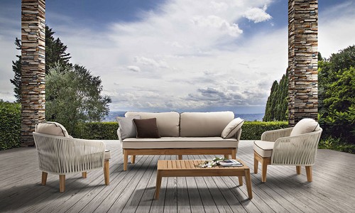 Salotto dakota teak - salotto, naturale